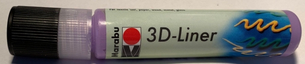 3D Liner (Plusterpen) pastell lila
